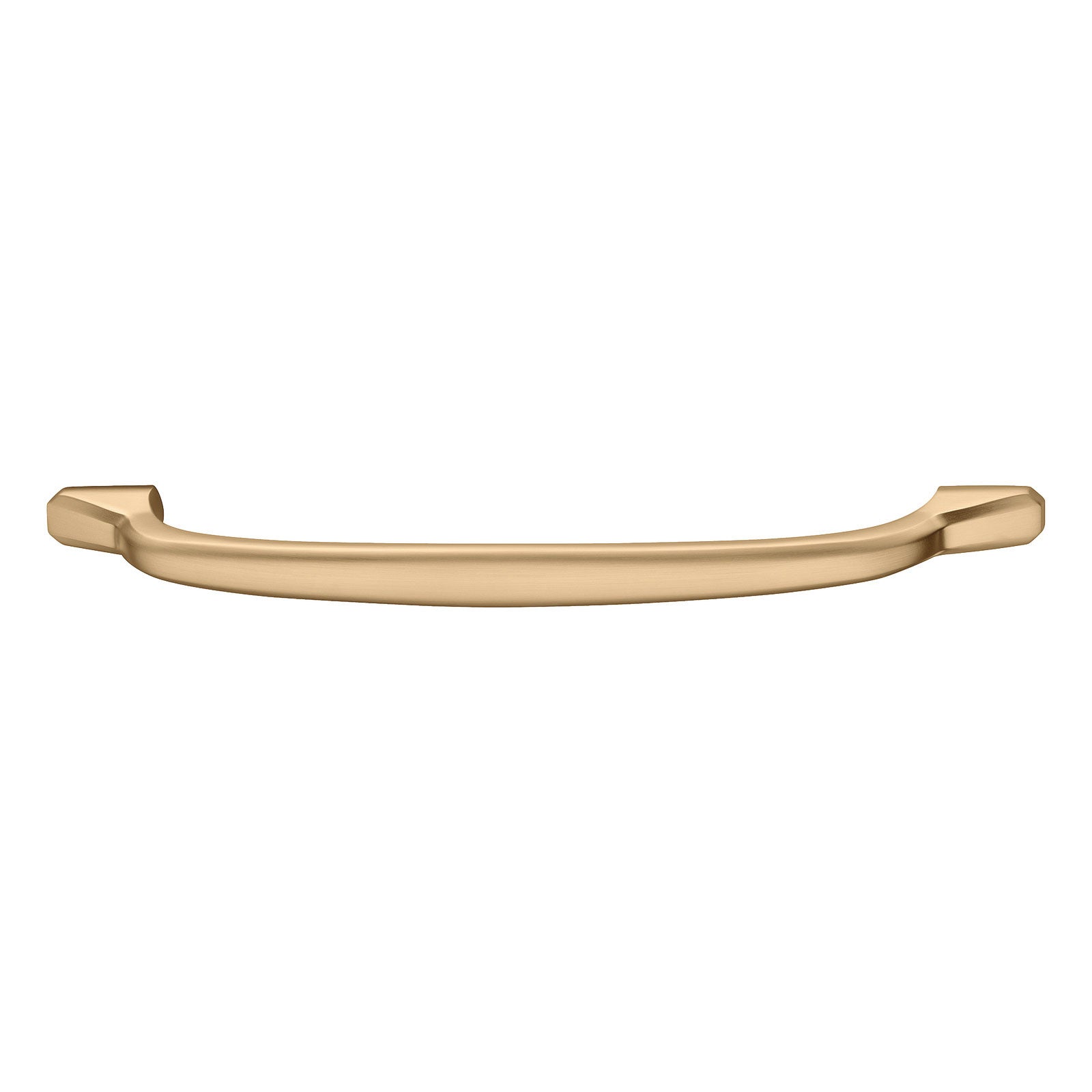 Hafele H2180 Cabinet Handle   Matte Gold   3 3/4" (96mm)