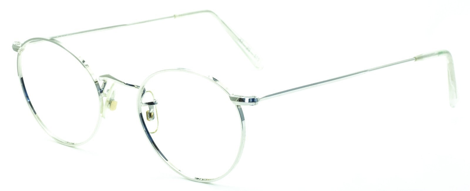 ALGHA London Line (SAVILE ROW)  Oval Rhodium 47x20mm FRAMES RX Optical Glasses