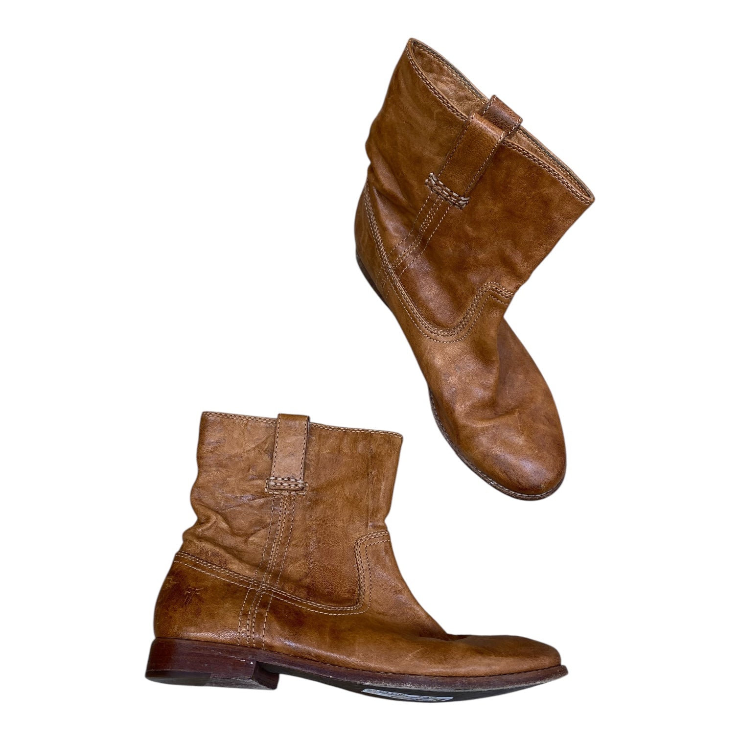 CLOTHES MENTOR EDEN PRAIRIE  MINNESOTA Boots Designer By Frye In Brown  Size: 10