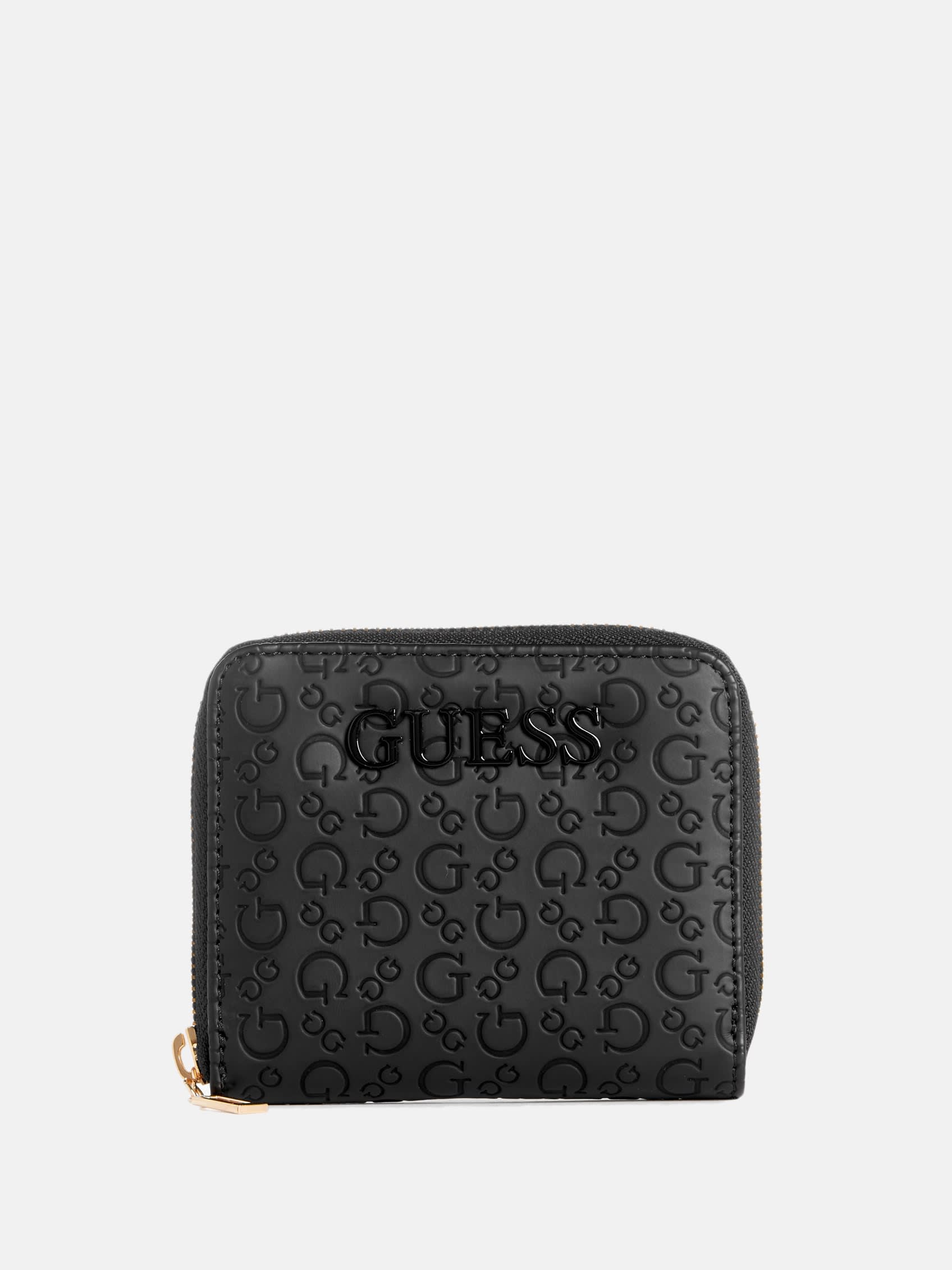 2047 Bowie Debossed Zip Around Wallet