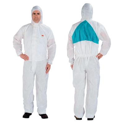 3M™ Disposable Protective Coverall 4520 Series, Teal/White, 4X Large, 4520 BLK 4XL