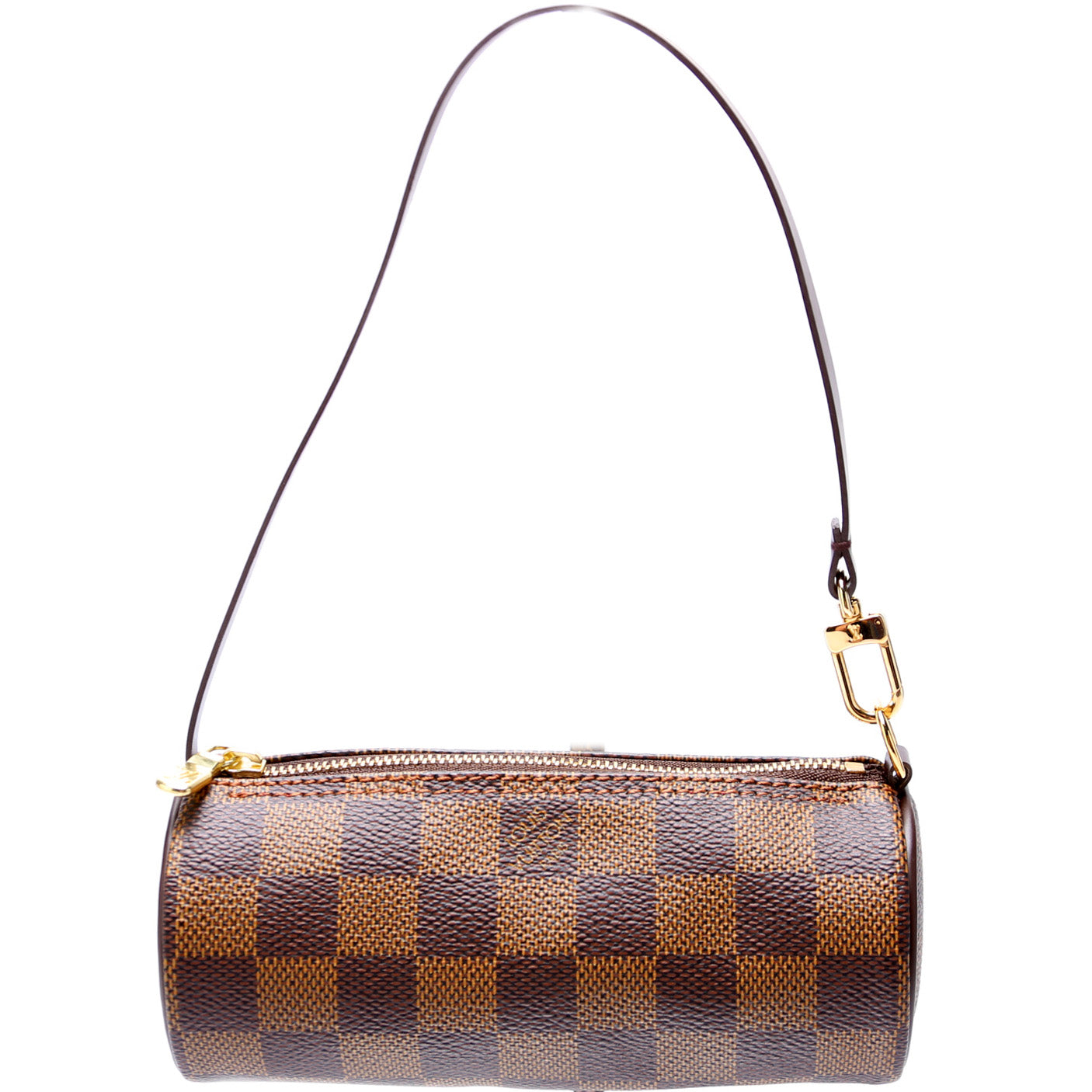 LOUIS VUITTON Papillon Mini Barrel Damier Ebene