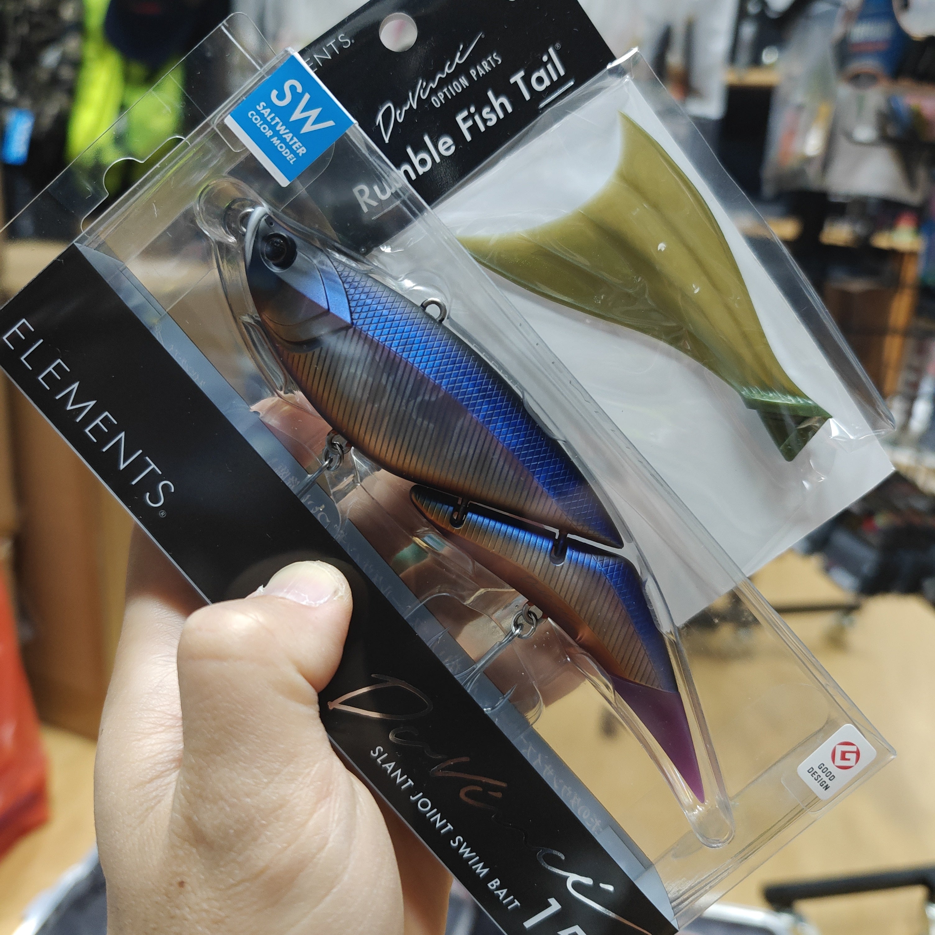 REDTACKLE Davinci Elements 150 Slant Joint Swim Bait ( IRIE FISHING CLUB LIMITED COLOUR)