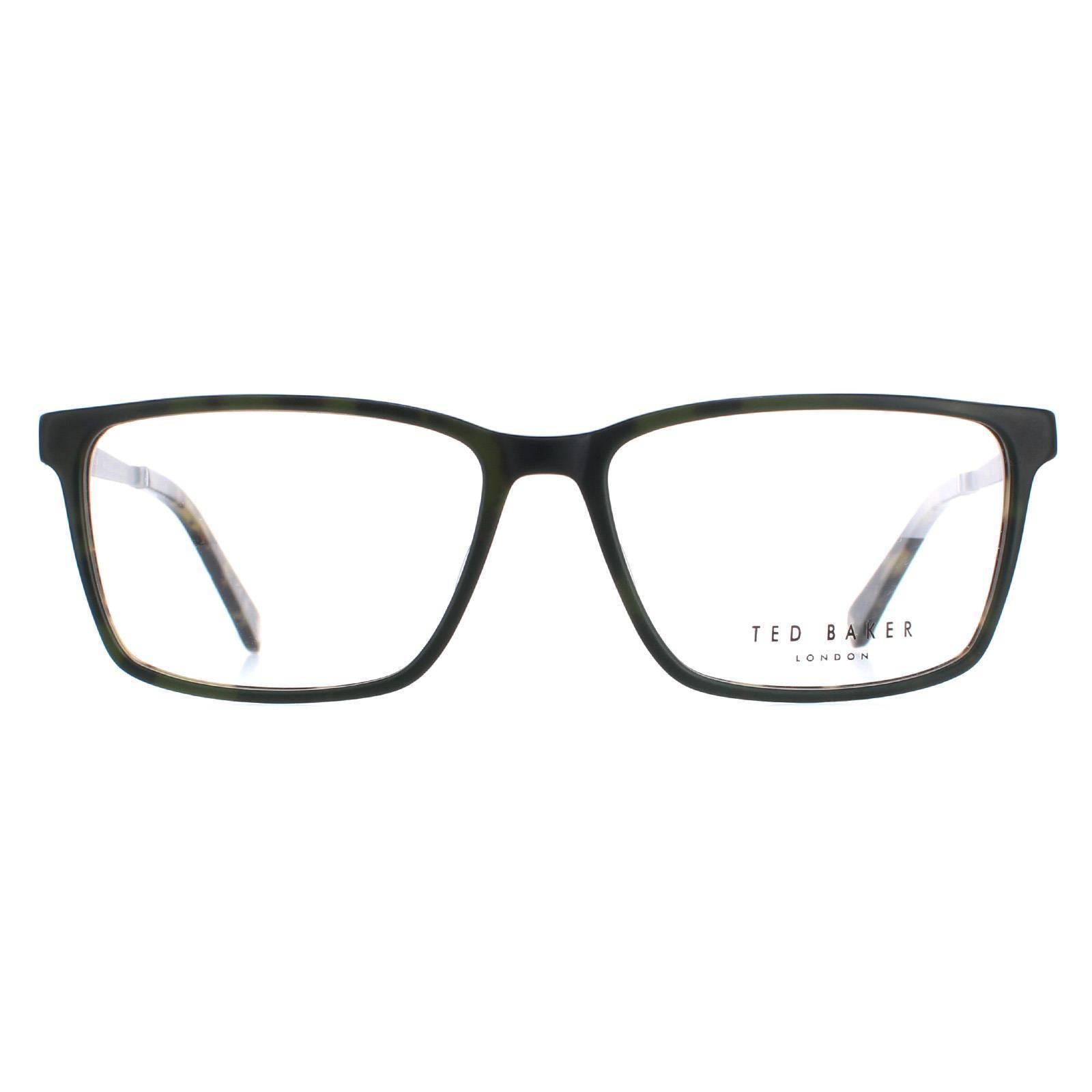 Ted Baker Glasses Frames TB8218 Silas 560 Racing Green Men