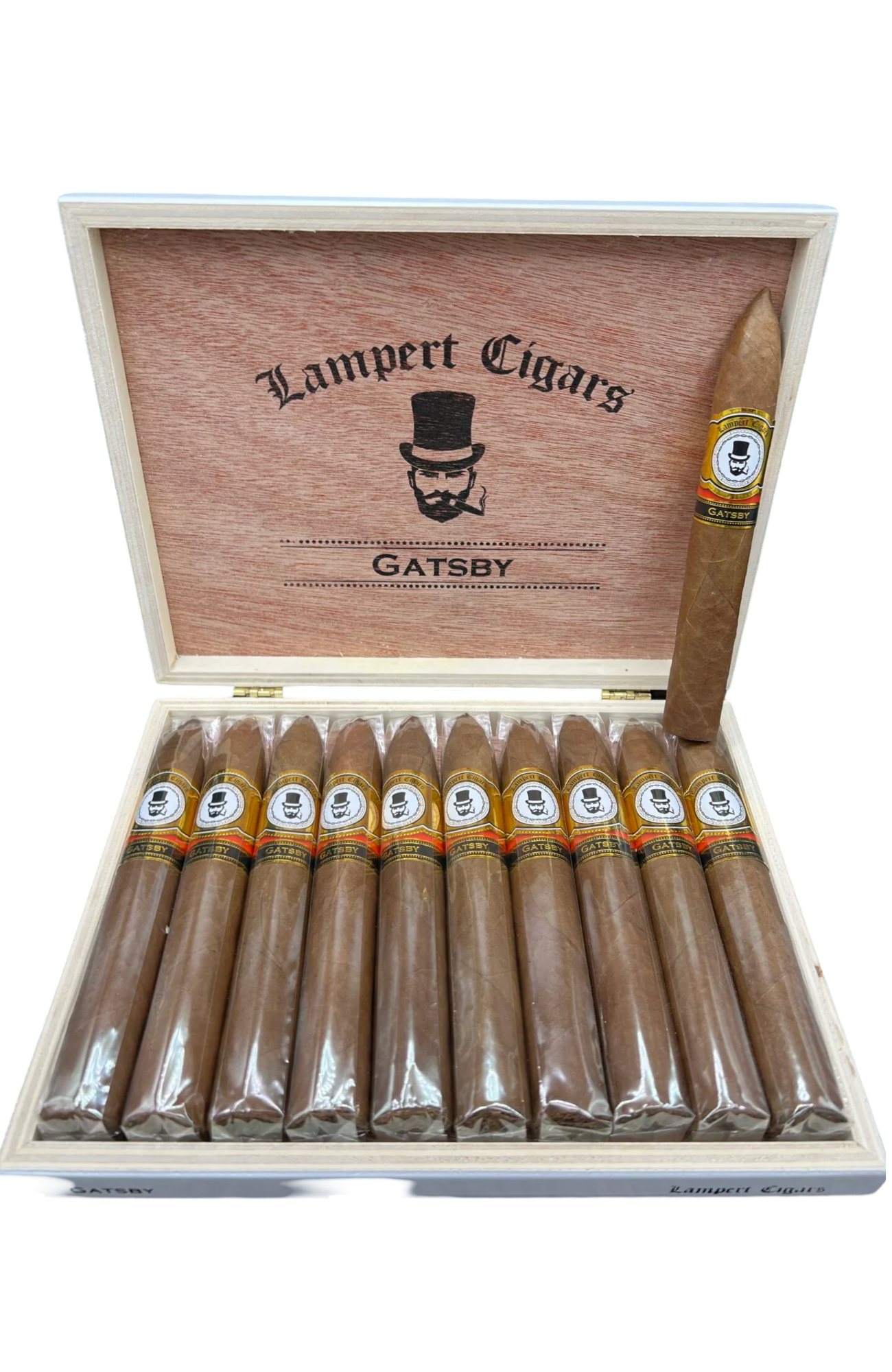 LAMPERT CIGARS Lampert   Gatsby Oro Torpedo (Box of 10 cigars)