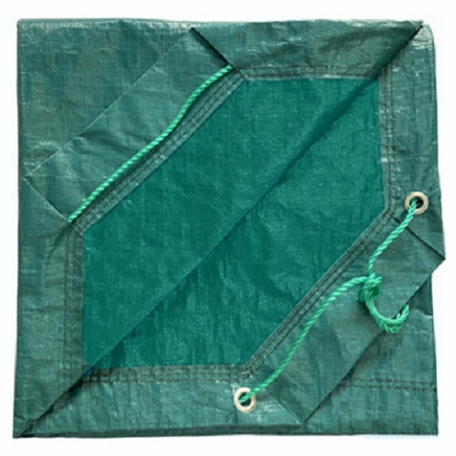 ITM CO. LTD ITM MD YT GG 0909 9' x 9' Green Leaf Hauler Yard Tarp   Quantity of 8