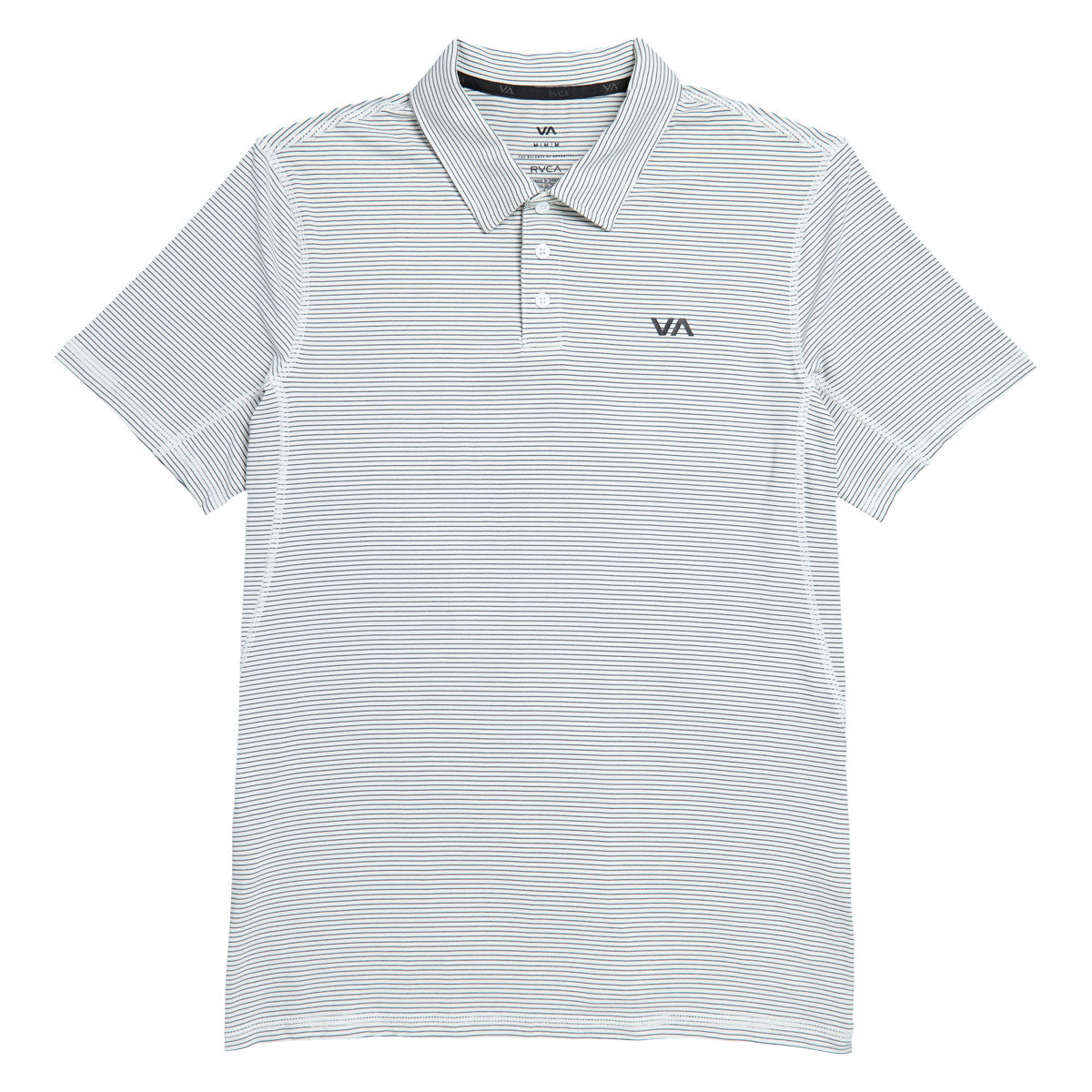 RVCA Sport Vent Polo Shirt   Antique White