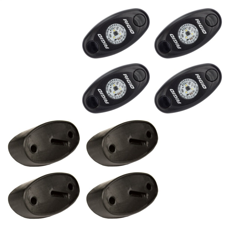 Rigid Industries Rock Light Kit  Amber (4 lights)