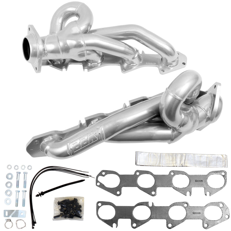 BBK 19 23 Dodge Ram 1500 5.7L (Ex. MegaCab) Shorty Tuned Exhaust Headers   1 3/4in Silver Ceramic