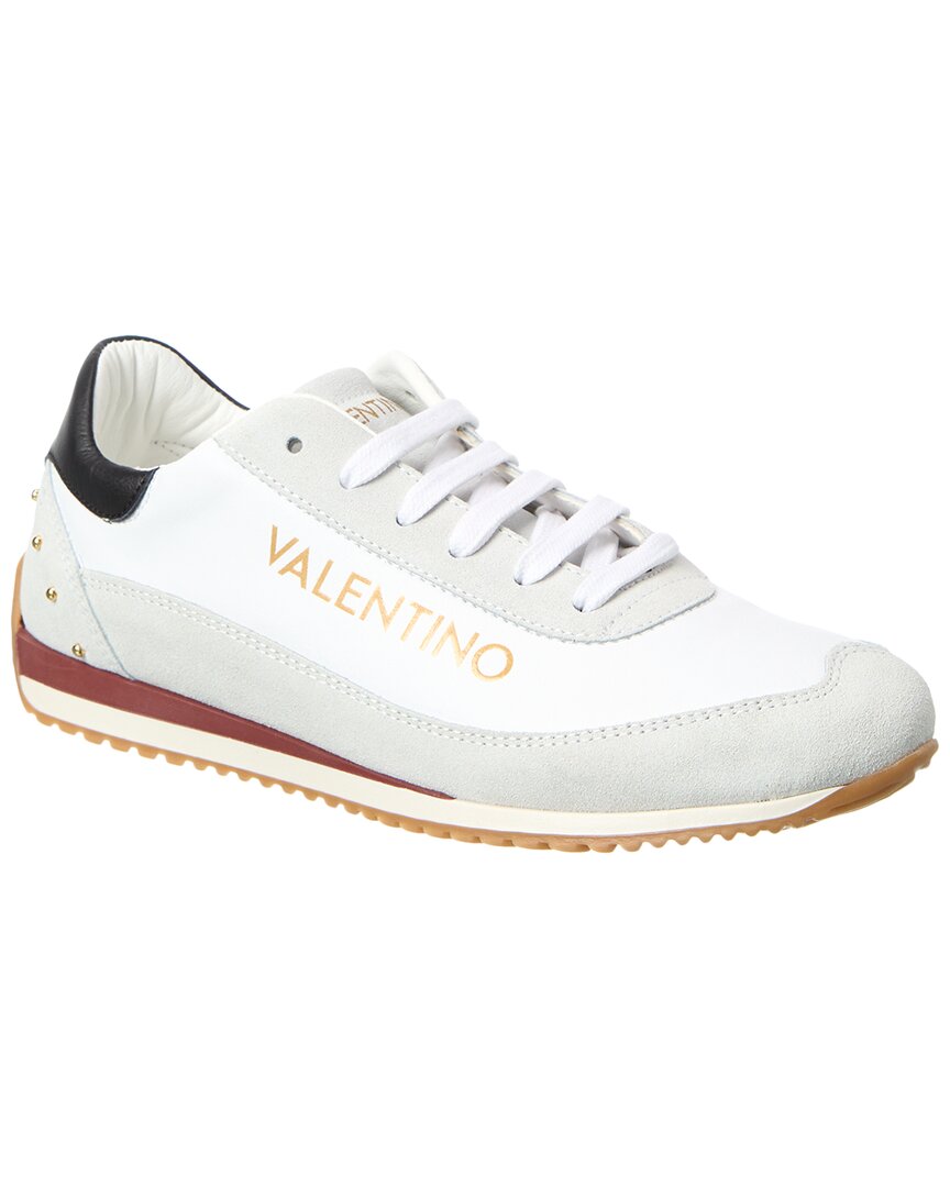 2000 Valentino by Mario Valentino Vinny Leather & Suede Sneaker