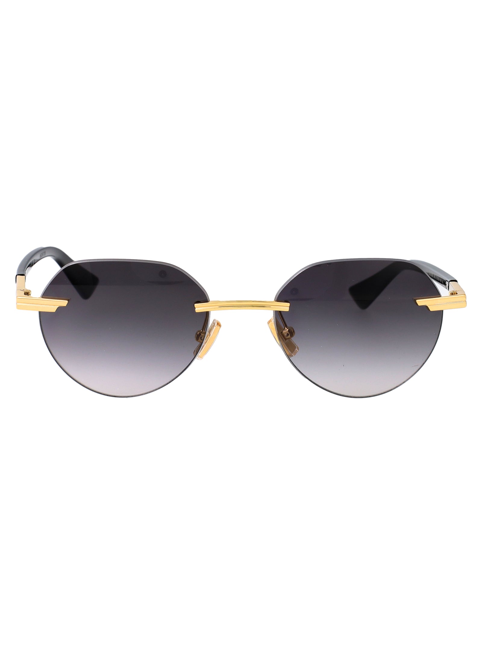 Bottega Veneta Round Sunglasses Bv1379 S 001