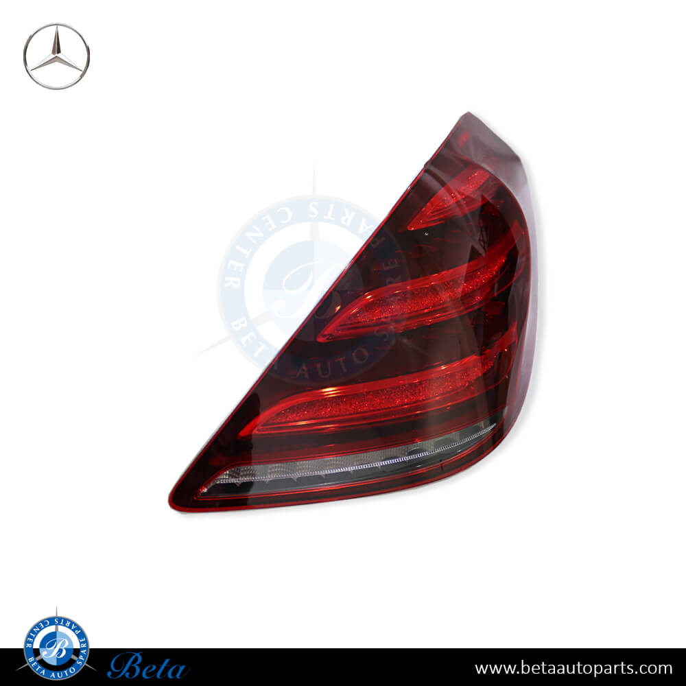 BETAAUTOPARTS Mercedes S Class W222 (2018 2020), Tail Lamp (Right), 2229067004