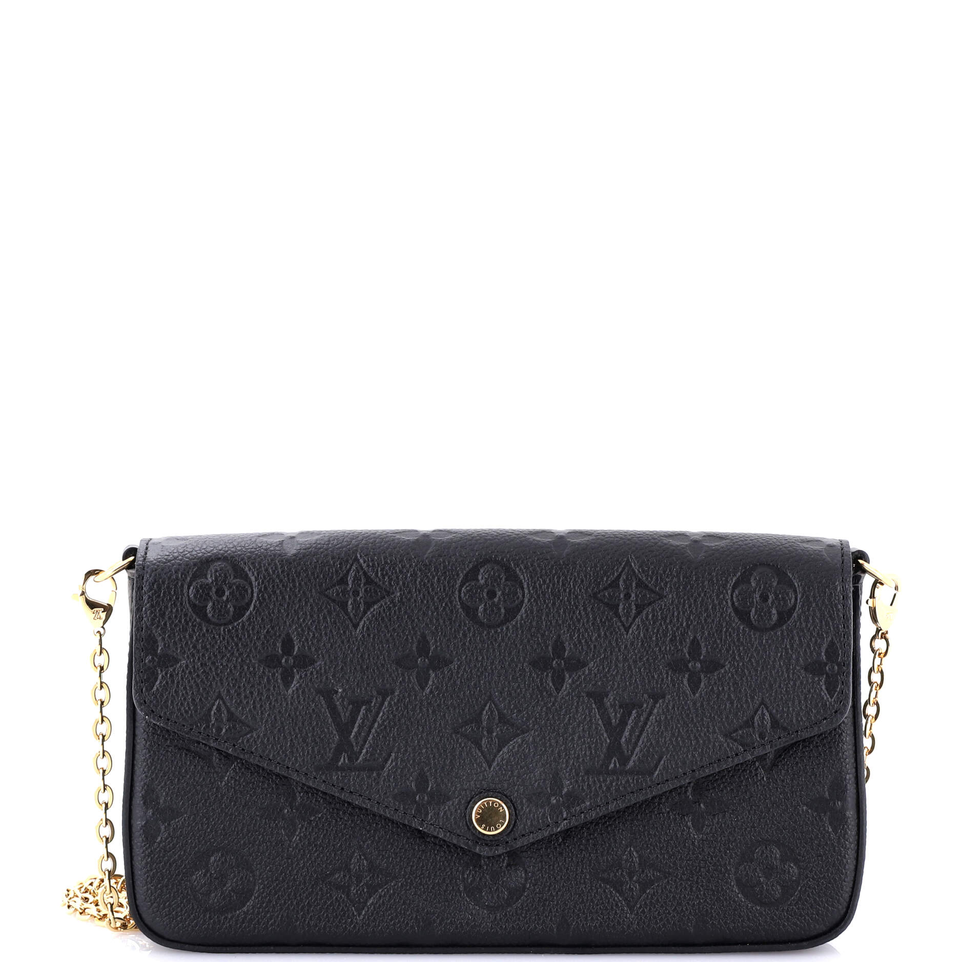 2860 Felicie Pochette Monogram Empreinte Leather