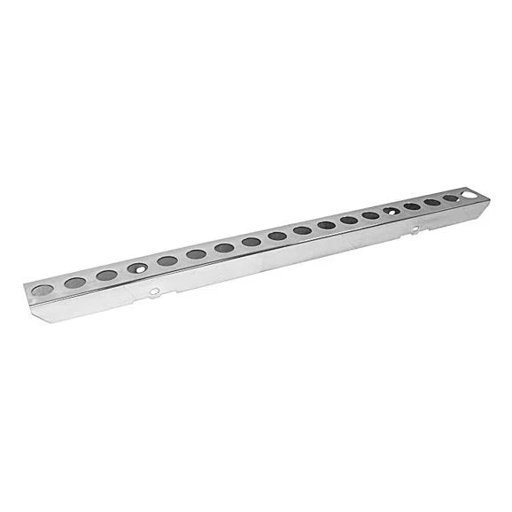 Crown Automotive RT34037 54" Front Bumper in Stainless with Holes for 87 95 Jeep Wrangler YJ
