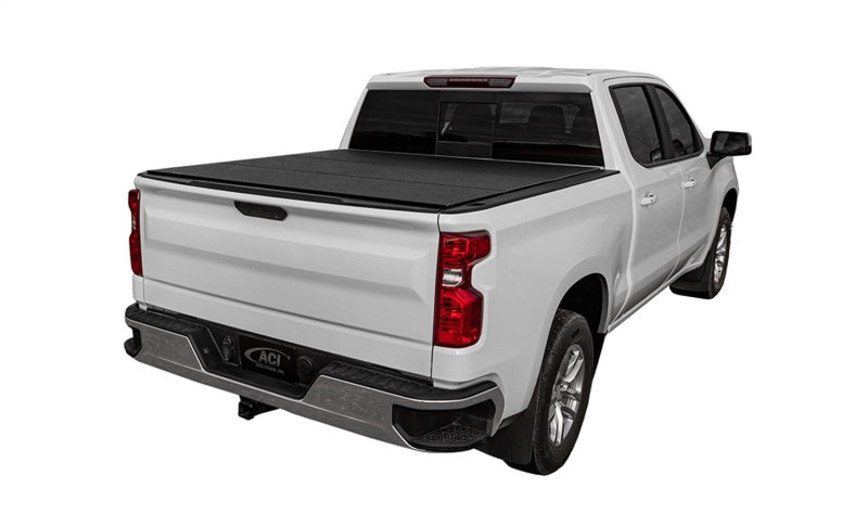 Access LOMAX Folding Hard Cover 08 16 Ford Super Duty F 250/F 350/F 450 6ft 8in Box Black Urethane