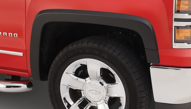 Bushwacker 15 18 Chevy Silverado 2500 HD Fleetside OE Style Flares 4pc 78.8/97.8in Bed   Black