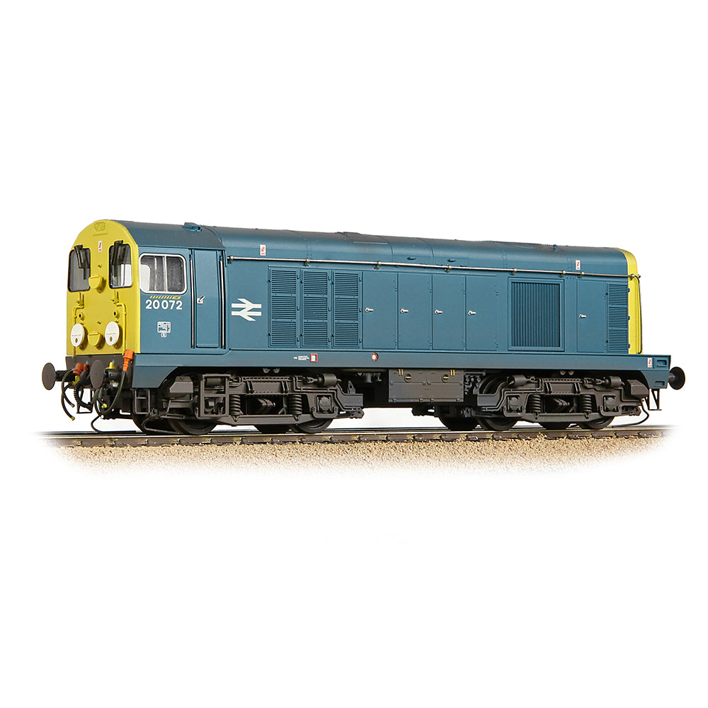Bachmann 35 356 Class 20/0 Disc Headcode 20072 BR Blue   Weathered   DCC Ready