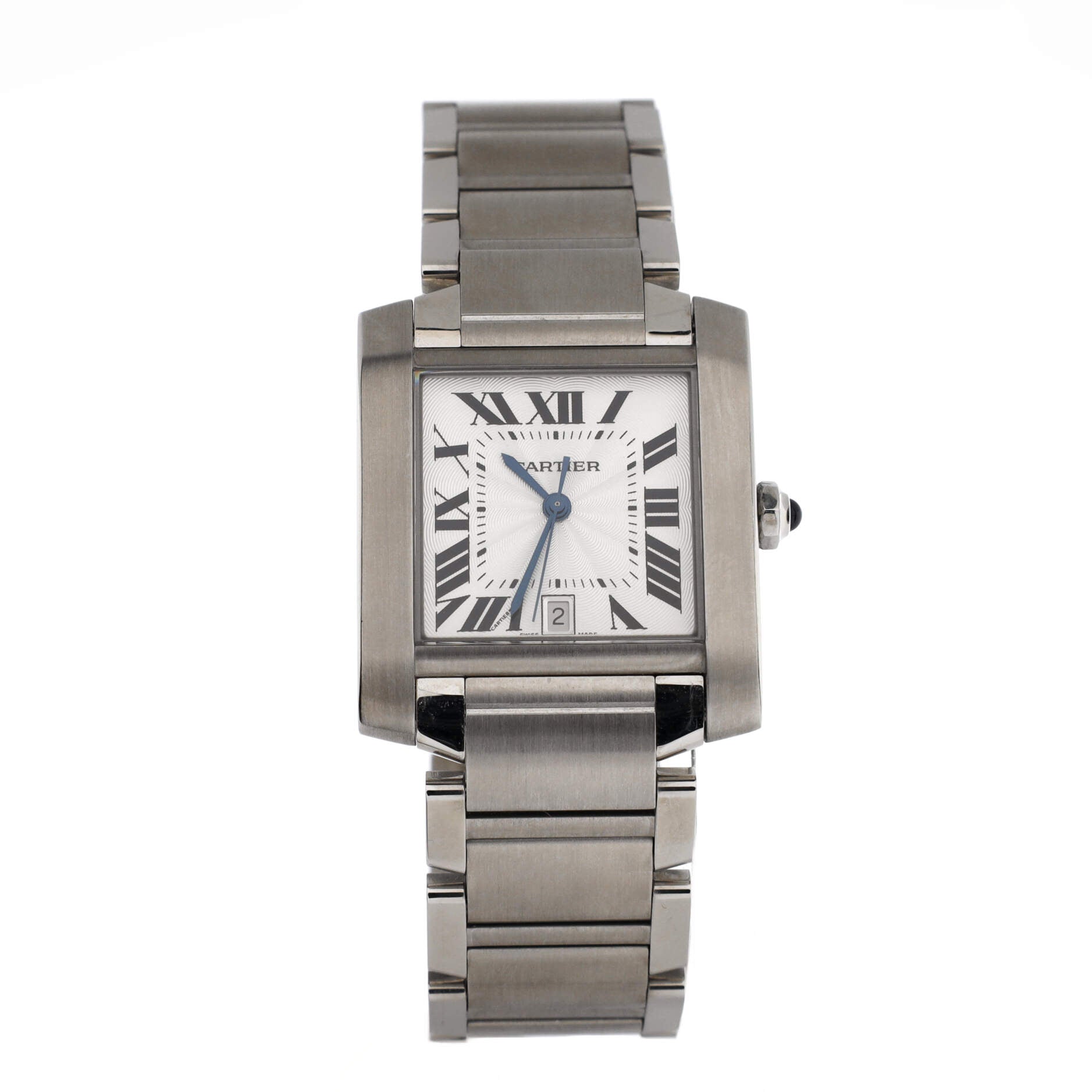 2860 Tank Francaise Automatic Watch Stainless Steel 28