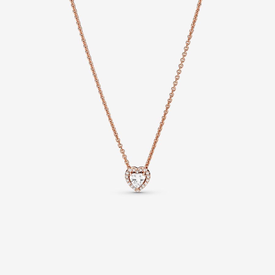 JUWELIER HOLTKAMP PANDORA collier ROSE HART 388425C00