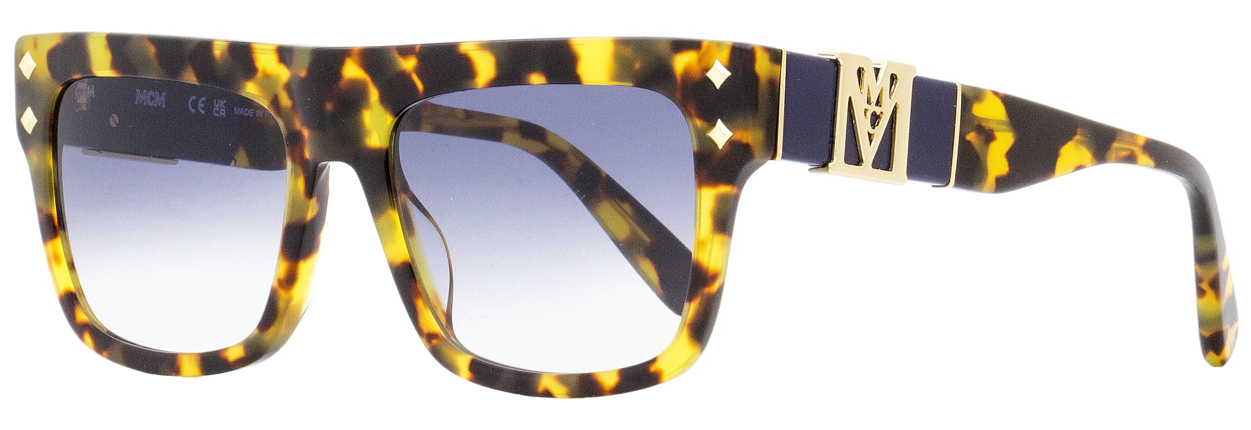 2279 MCM Unisex Rectangular Sunglasses MCM733SL 244 Tokyo Tortoise 54mm