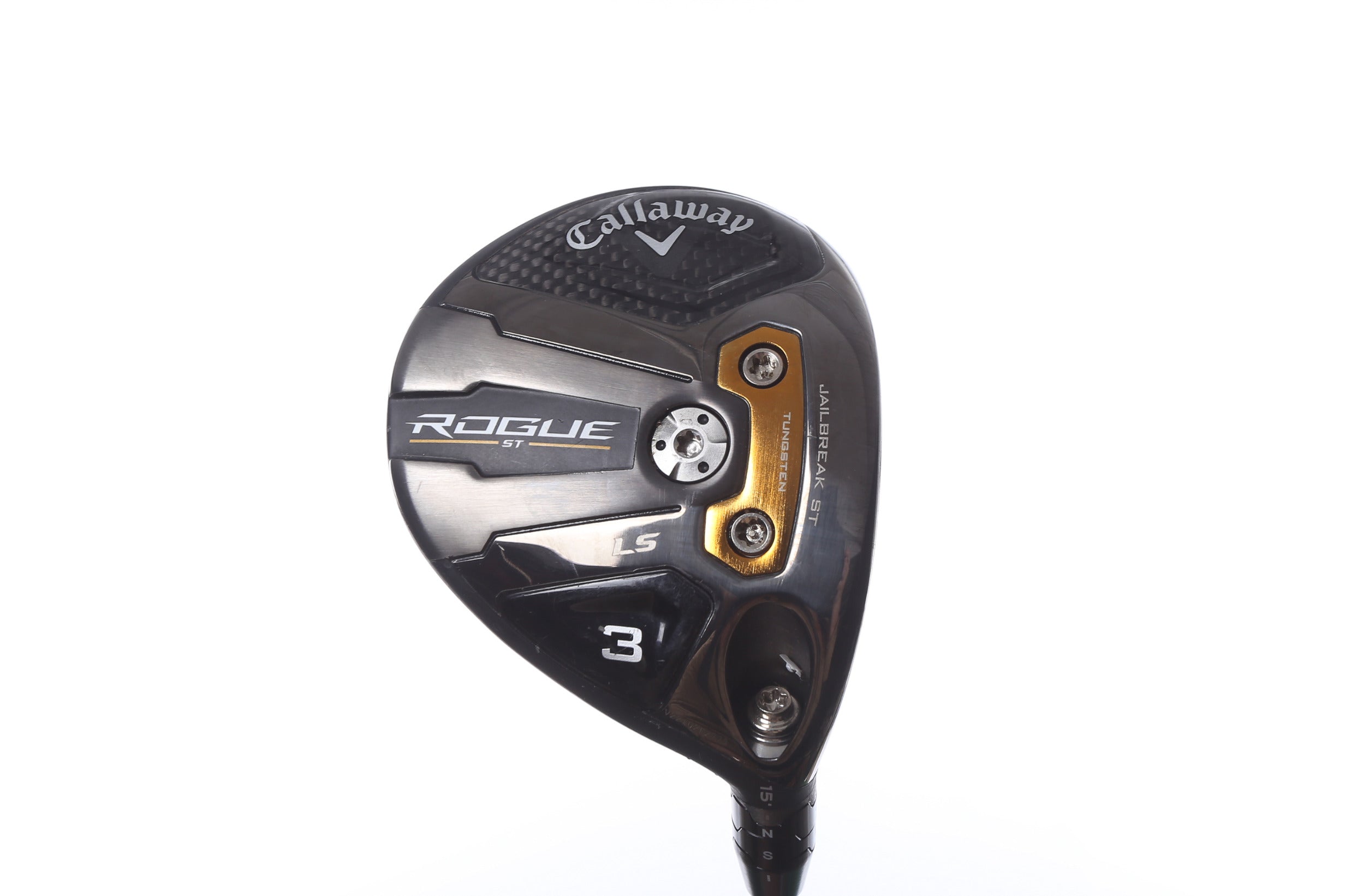 Used Callaway Rogue ST LS 3 Wood   Right Handed   15 Degrees   Regular Plus Flex