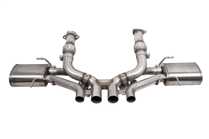 CORSA PERFORMANCE Corsa 23 25 Chevrolet Corvette C8 Z06 3in Valved Cat Back Exhaust Muffler System (ReUses Stock Tips)