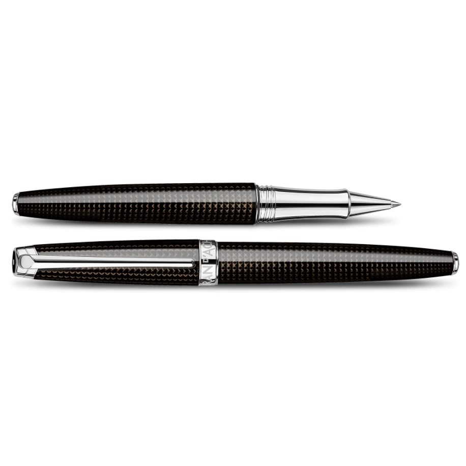 Caran D'Ache V2 Collection Leman De Nuit Rollerball Pen Black