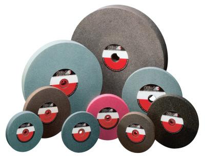 CGW Abrasives Bench Wheels, Brown Alum Oxide, Single Pk, Type 1, 12X1 1/2, 1 1/4" Arbor, 60, M, 38044