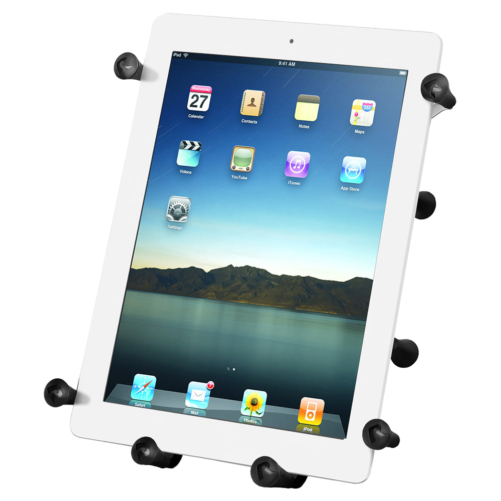 RAM MOUNTING SYSTEMS RAM Mount Universal X Grip III Large Tablet Holder   Fits New iPad [RAM HOL UN9U]