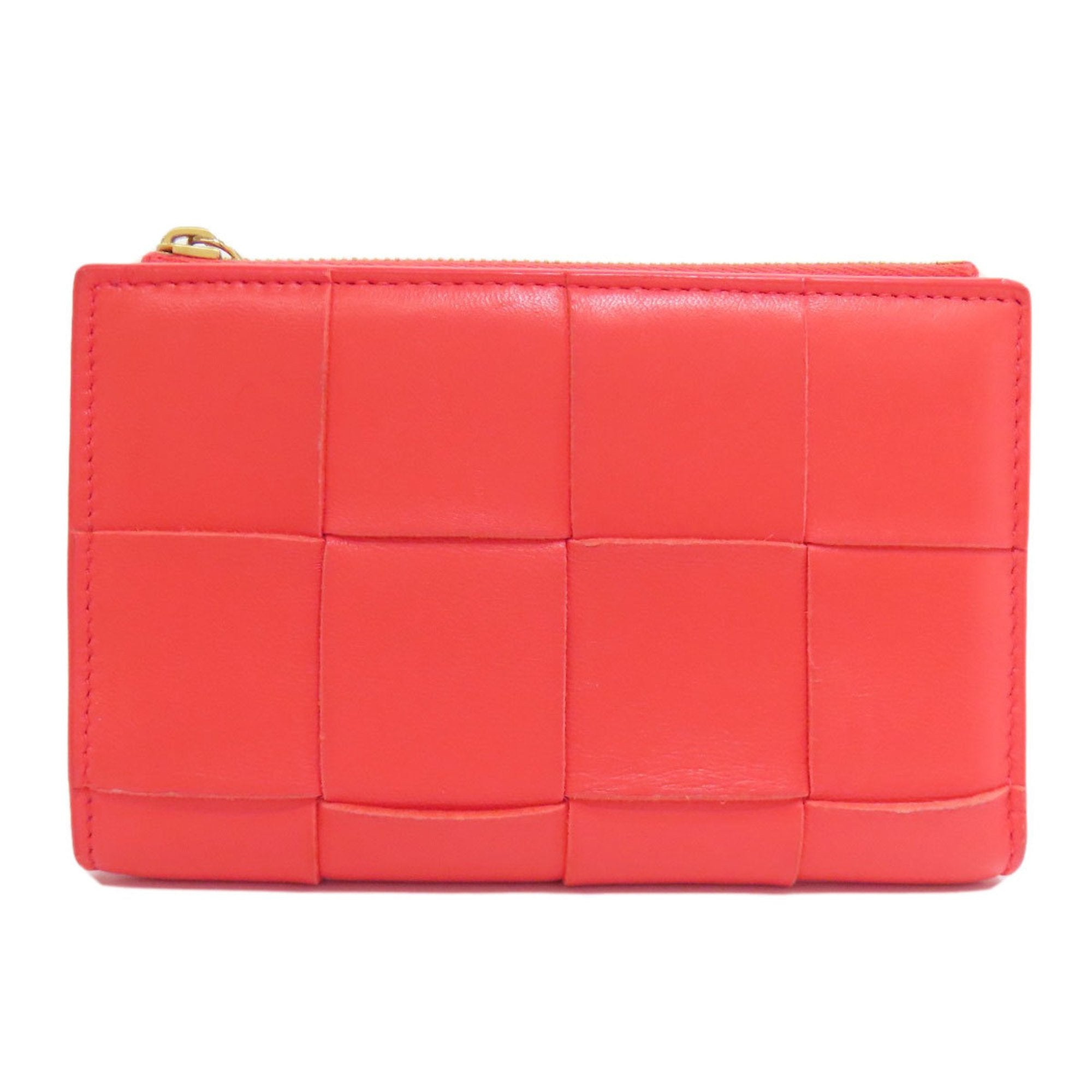 2275 Bottega Veneta Leather Wallet (Bi Fold) (Pre Owned)