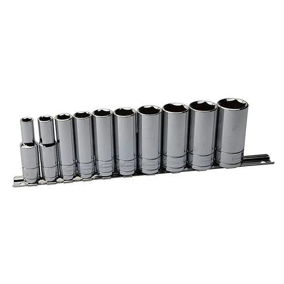 Eastwood 10 Piece Drive SAE Deep Socket Set