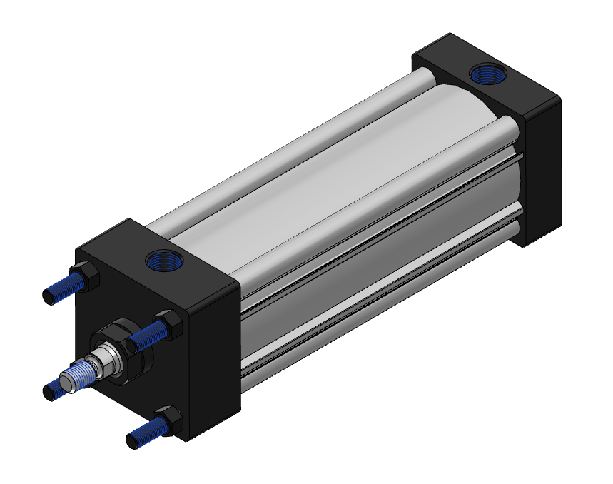 PARKER HANNIFIN 3.25TB4MA3U18A18.00 NFPA Aluminum Air Cylinder
