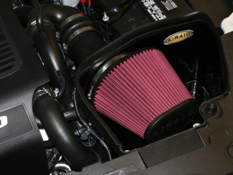 Airaid 10 13 Ford Taurus SHO/Flex 3.5L Turbo MXP Intake System w/ Tube (Oiled / Red Media)