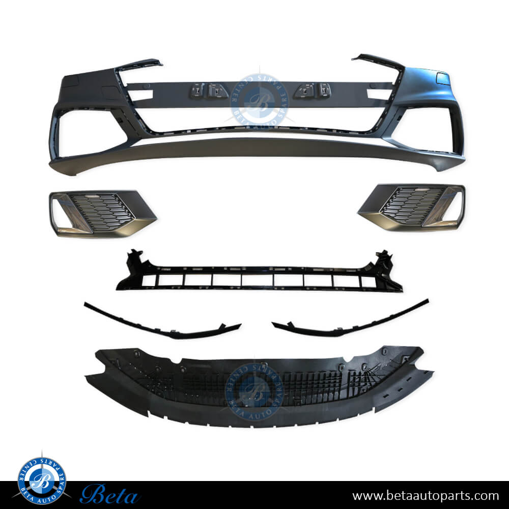 BETAAUTOPARTS Audi A7 S Line (2019 Up), Front Bumper with PDC with Park Assist, China, 4K8807065E