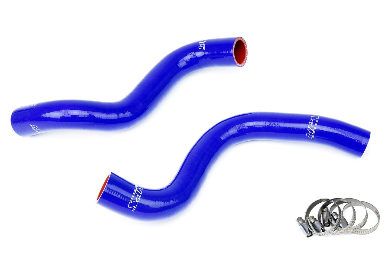 HPS Performance High Temp Reinforced Silicone Radiator Coolant Hose Kit, Blue, 57 1269 BLUE