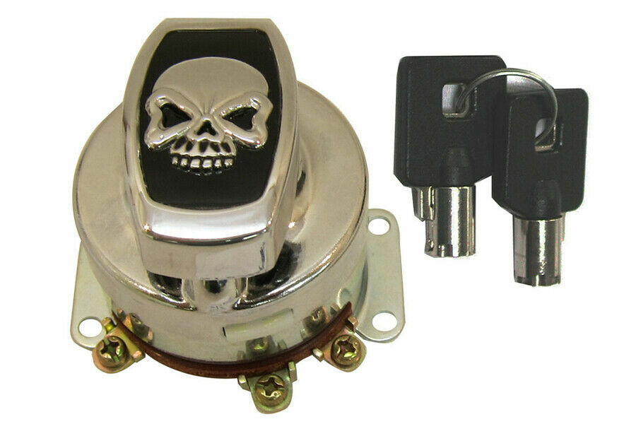 V TWIN MANUFACTURING Fat Bob Ignition Switch with 5 Terminals for Harley Davidson by V Twin
