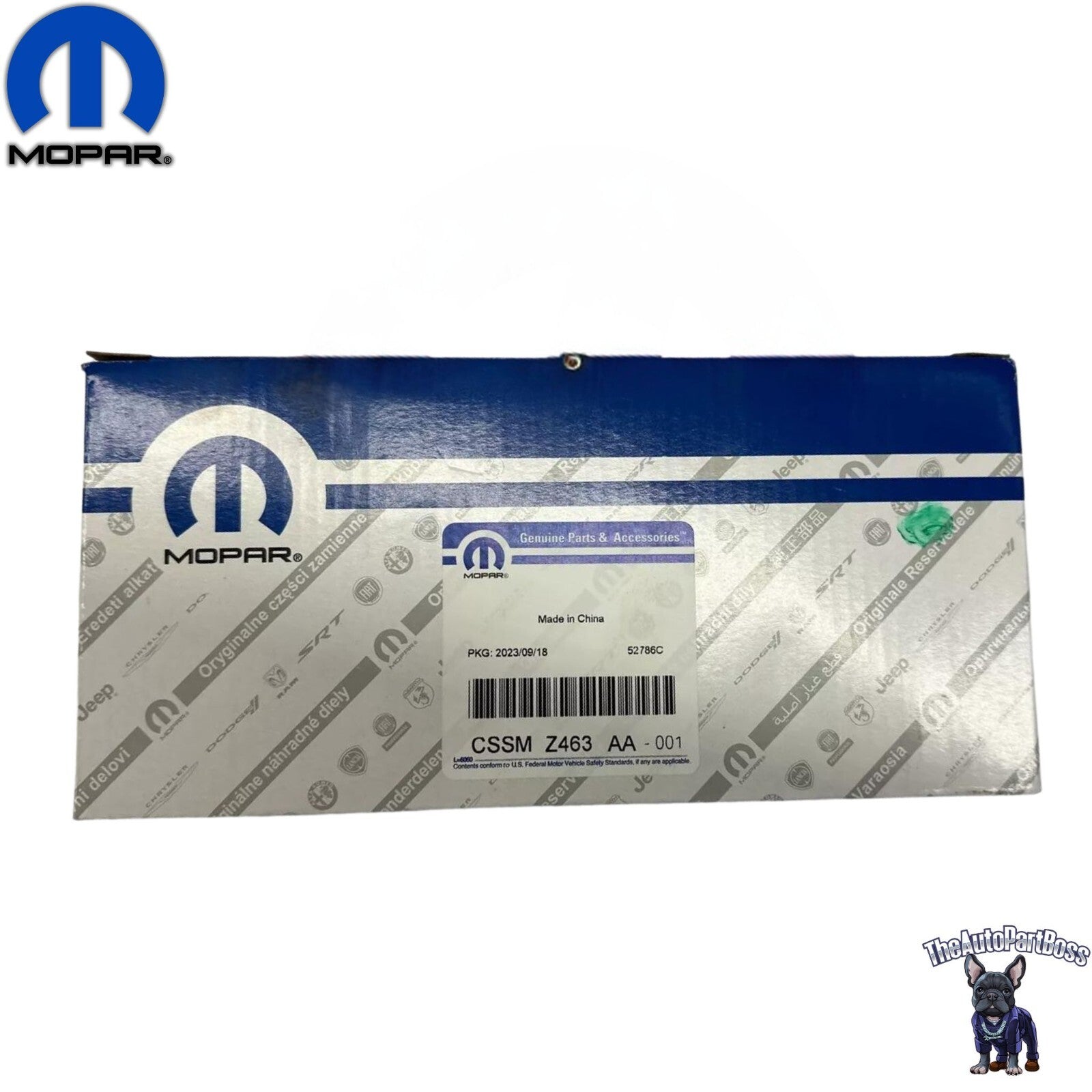 Filter Genuine Mopar CSSMZ463AA
