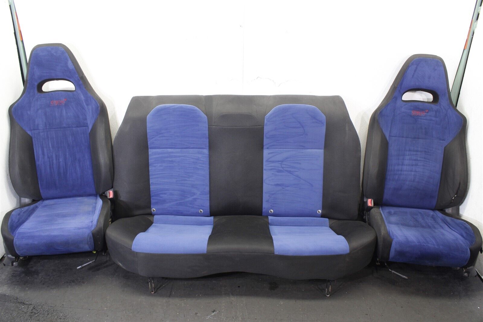 2004 Subaru Impreza WRX STI Seat Set Assembly Front & Rear Seats OEM 04