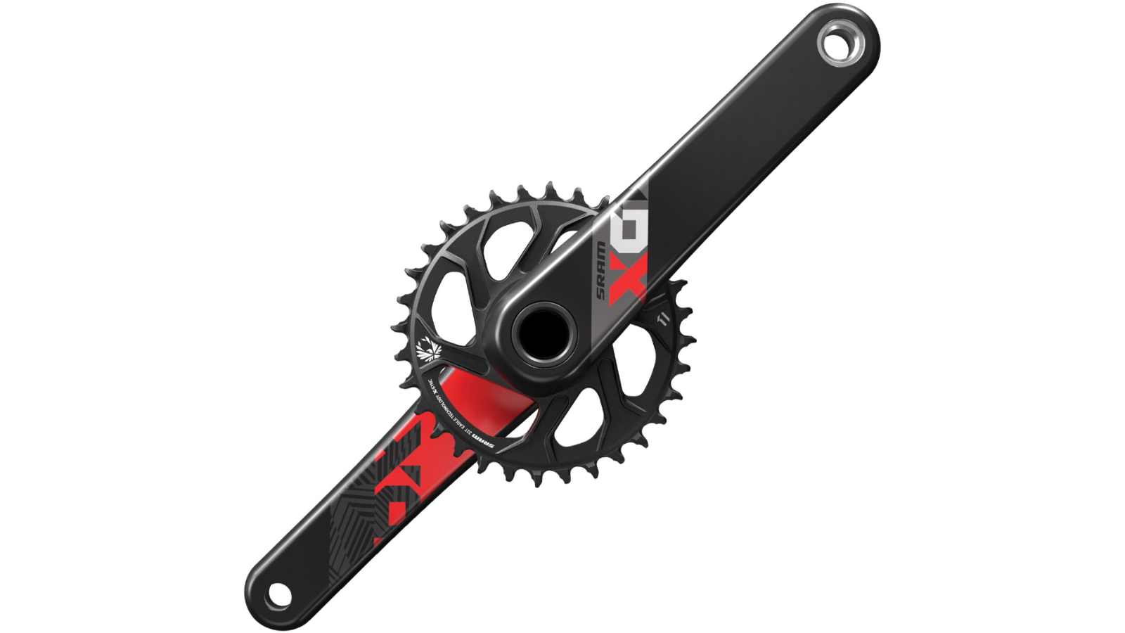 SRAM X01 Eagle MTB Crankset   34T   175mm Arms   24mm Axle