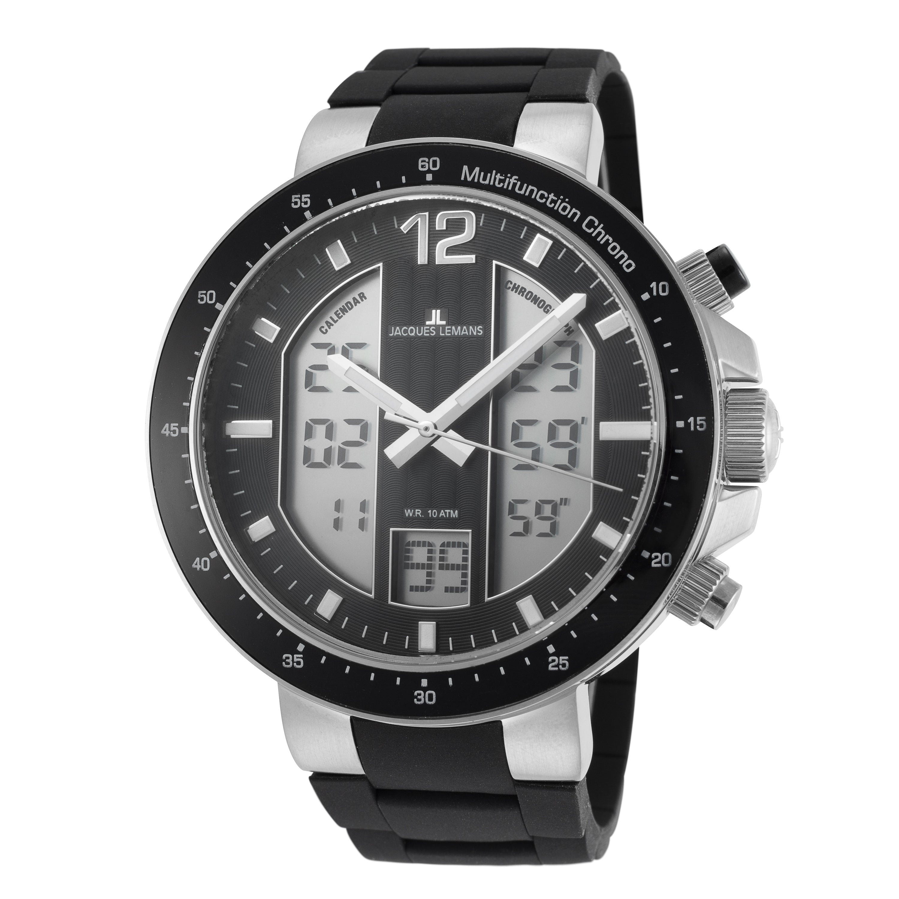 2401 Jacques Lemans Men's Milano 50mm Quartz Watch