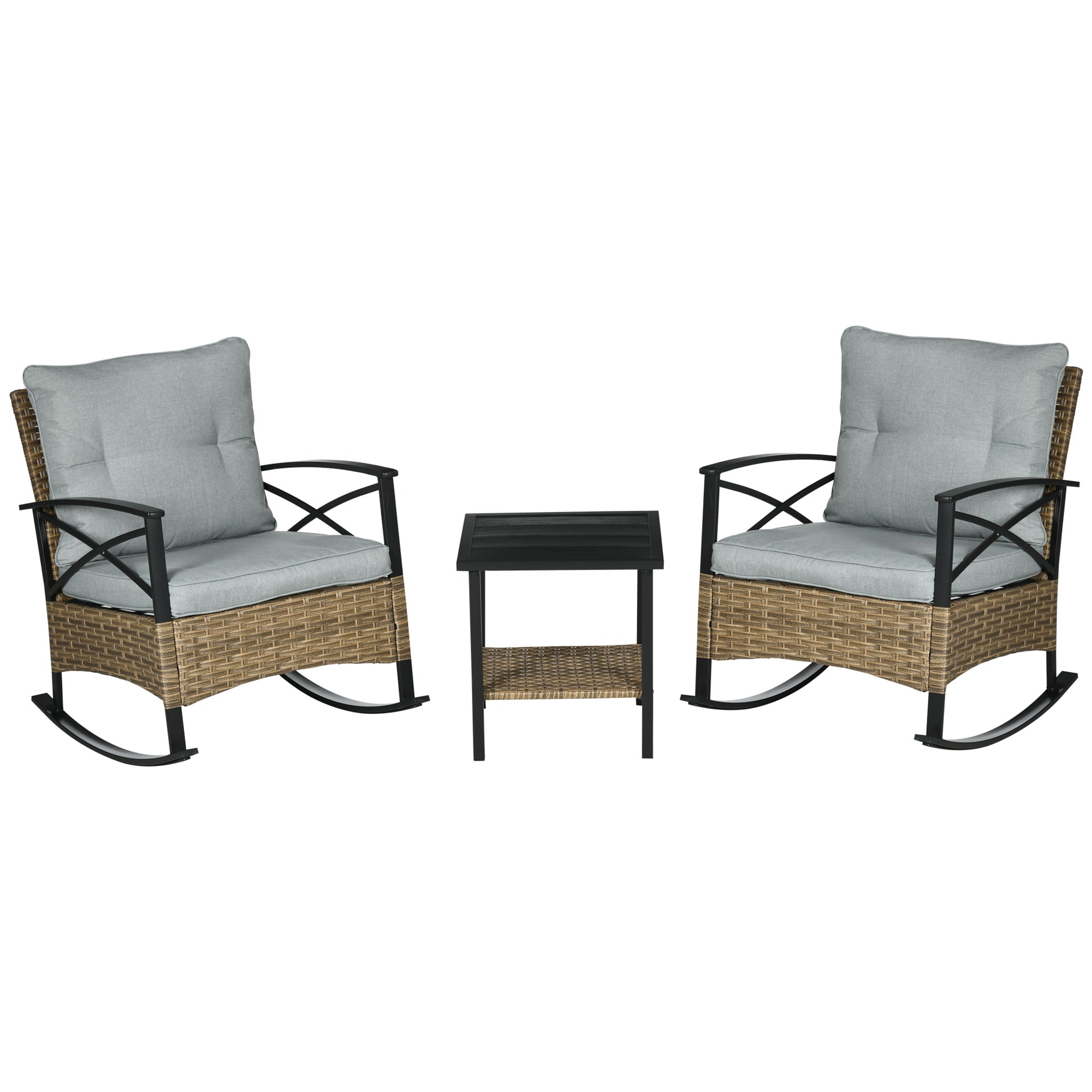 2594 Streamdale 2 Person Rocking Porch Set Comfort and Style for Outdoor Relaxation
