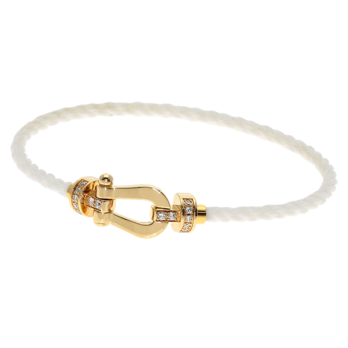 FRED bracelet 18K Yellow Gold gold Force 10 Medium Diamond #14