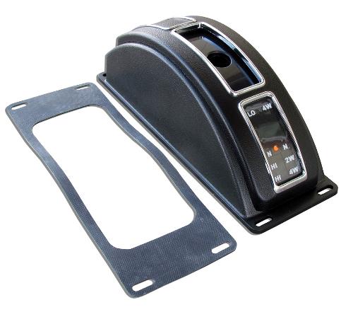 TOMS OFFROAD Transfer Case T Shifter Cover/Indicator, 66 72 Ford Bronco