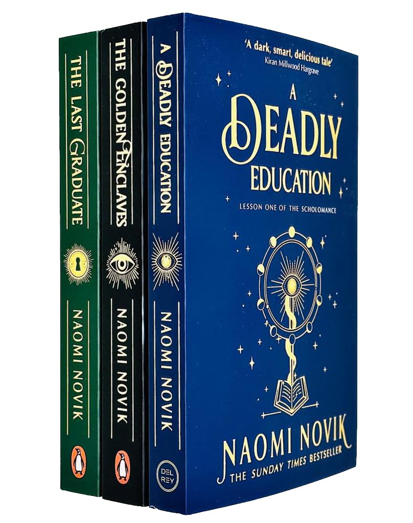 DEL REY/PENGUIN LTD Scholomance Series Collection 3 Books Set By Naomi Novik(A Deadly Education, The Last Graduate, The Golden Enclaves)