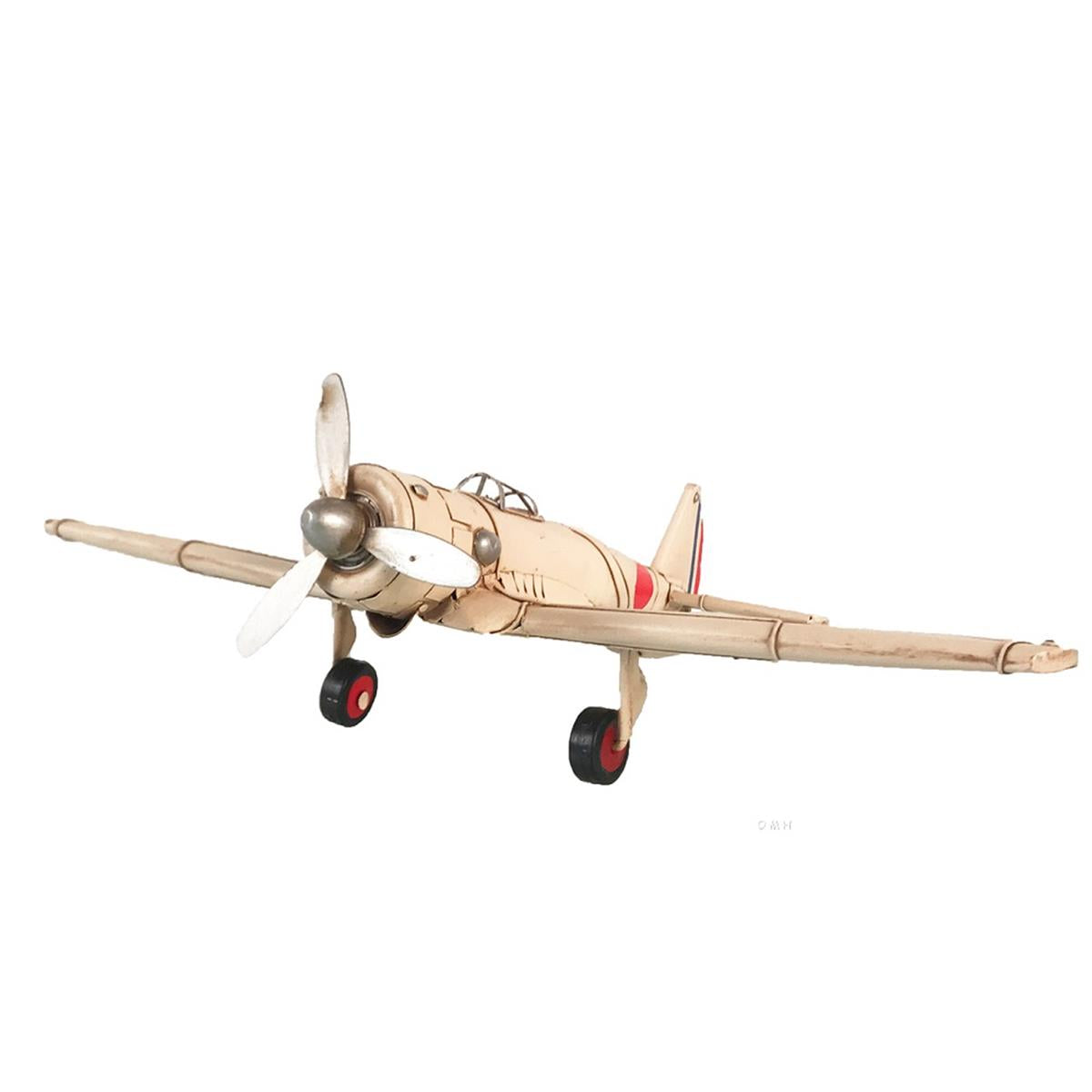2297 Old Modern Handicrafts 1943 Nakajima Ki 43 Oscar Superiority Fighter Flight Model 18 x 14 x 6 in.