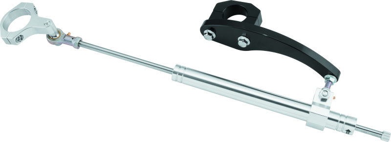 TWINPOWER Twin Power 09 13 FLH FLT Models Satin Finish Steering Damper Kit