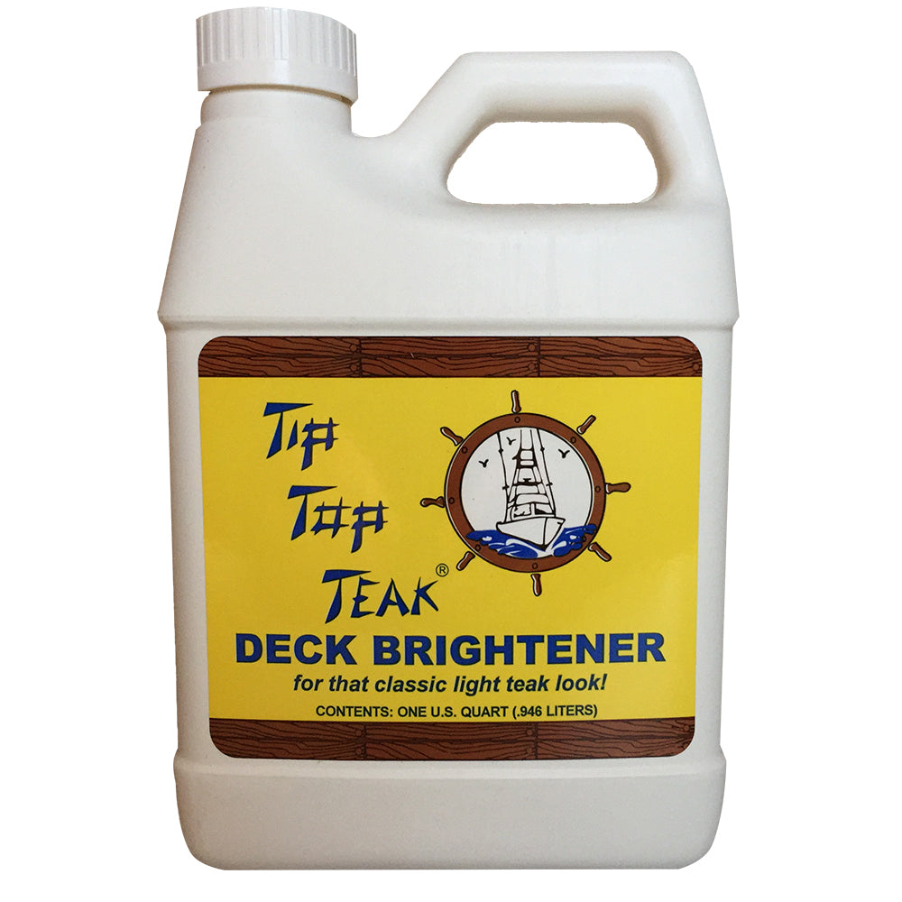 Tip Top Teak Deck Brightener   Quart [TB 3001]
