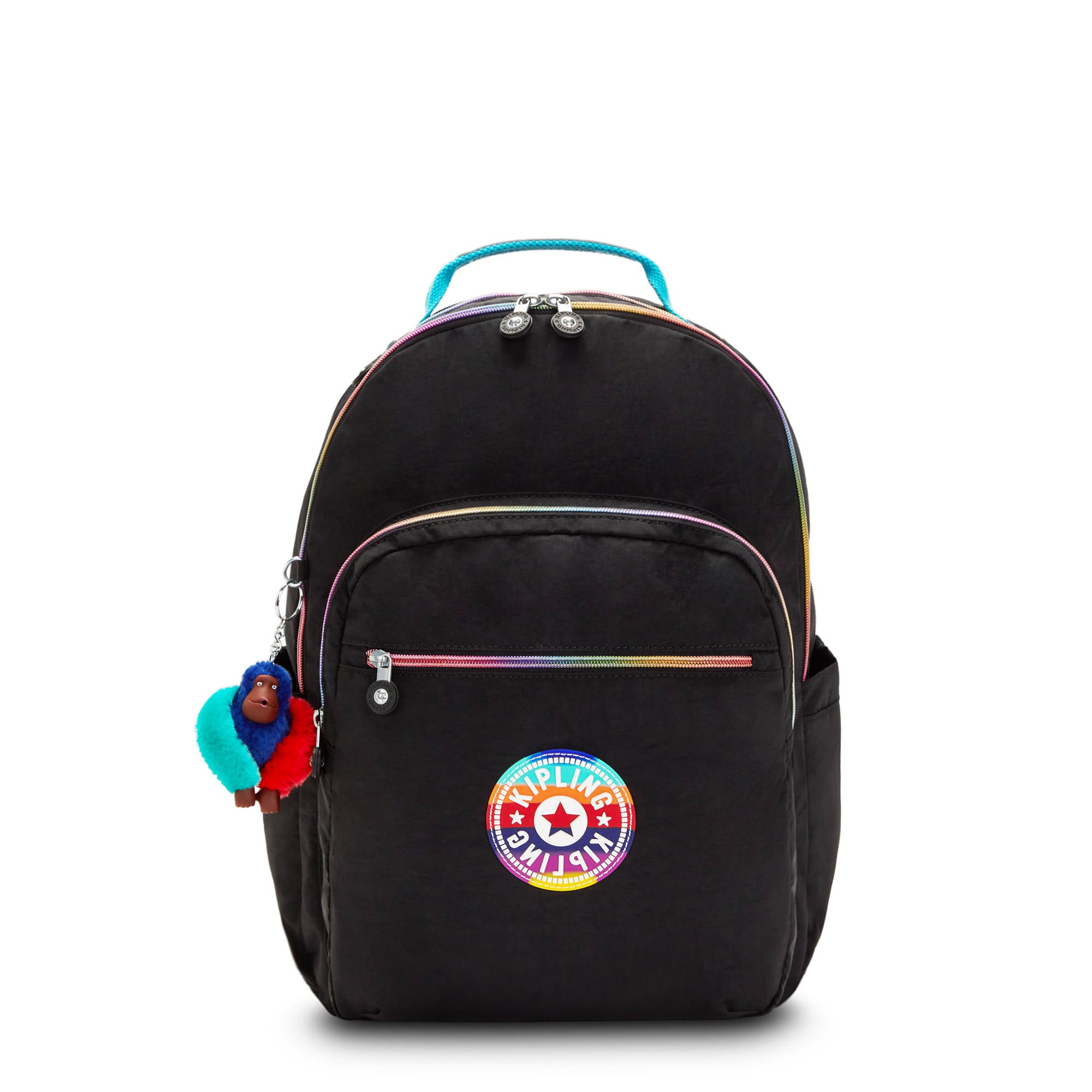 2747 Kipling Seoul Large Printed 15" Laptop Backpack