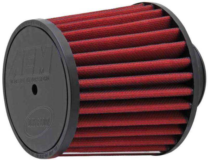 AEM INDUCTION AEM Dryflow Air Filter 2.75in X 5in Dryflow  w/Hole