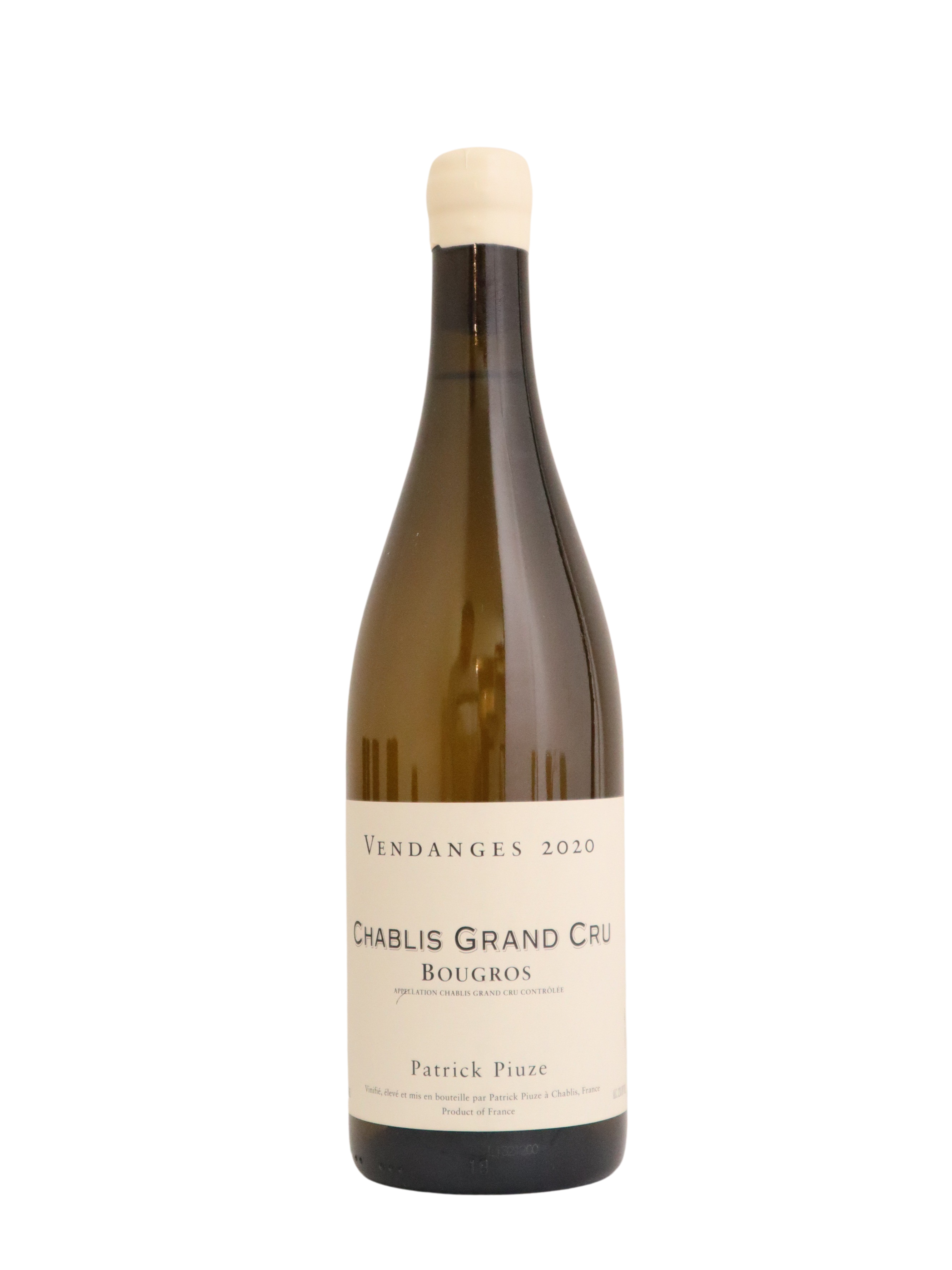 PERRINE'S WINE SHOP 2020 Patrick Piuze Chablis Grand Cru "Bougros", Burgundy, France